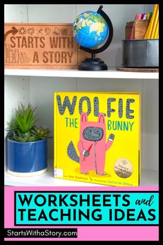 the worksheets and teaching ideas for kids to learn how to use their books