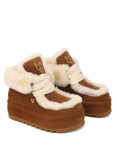 Bambi Tan Suede/Shearling Naked Wolfe Shoes, Shoe References, Fashion Collection Inspiration, Naked Wolfe, Icon Shoes, Pretty Shoes Sneakers, Shoe Wishlist, Shoe Inspo