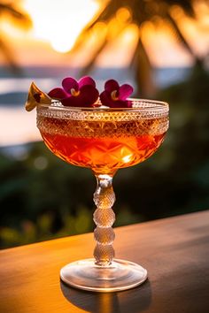 A vibrant glass of Nina's Special cocktail, showcasing a blend of sweet and sour flavors with fresh garnishes. This delicious recipe features rum, passion fruit, and aromatic bitters, perfect for cocktail enthusiasts.