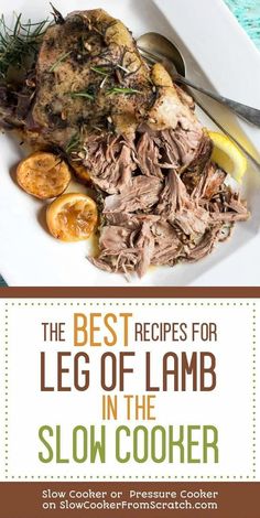 the best recipes for leg of lamb in the slow cooker