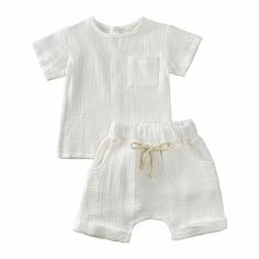 Hi, Dear little angel, Welcome to Our Store! Our products are cheap and Good quality, you can't miss it. If this product is not your style, please click on our store, we offer a huge selection of kid's clothing! Shop us for jeans, shorts, leggings, chinos, polo shirts, dresses, uniforms, pajamas, and accessories. There will be a perfect product for you.   Features: It is made of high quality materials, breathable and lightweight, very soft and comfortable to wear. Stylish and fashion design make Casual Summer Tops, Organic Cotton Baby, Baby Set, Summer Baby, T Shirt And Shorts, Cotton Baby, Outfit Set, Shorts With Pockets, Baby Sets