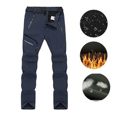 Season:Autumn / Fall,Winter; Fabric:Polyester,Fleece; Gender:Men's; Activity:Winter Sports,Camping / Hiking / Caving,Traveling,Ski / Snowboard,Camping / Hiking; Clothing Type:Bottoms,Pants / Trousers; Function:Comfortable,Ripstop,Zipper Pocket,Scratch Resistant,Thick,Breathable,Water Resistant,Thermal Warm,Windproof; Sports Clothing Sub Category:Hiking Pants Trousers,Softshell Pants,Work Pants,Fleece Lined Pants; Height:; Hip:; Pants Length:; Waistline:; Weight (kg): Waterproof Hiking Pants, Mens Outdoor Clothing, Work Pants Women, Lined Pants, Hiking Pants, Ski Snowboard, Black Fleece, Ski And Snowboard, Winter Sports