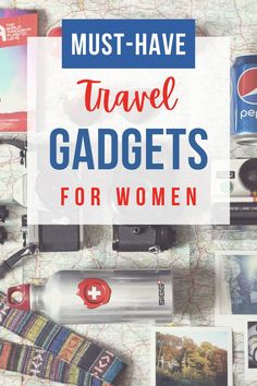 Traveling can be an exciting and rewarding experience, but it can also be overwhelming if you don't know what to pack or where to go. This list includes a variety of must-have travel gadgets for women. Must Have Travel Accessories For Women, Business Travel Must Haves, Best Travel Accessories Woman, Travel Gadgets For Women, Travel Must Haves For Women, Chic Travel Accessories, Gadgets For Women, Travel Accessories For Women