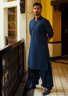 Pin by 𝑍𝑎𝑟𝑎♡ on Feroz Khan ♡ | Designer clothes for men, Dress suits for men, Wedding kurta for men Kurta Pajama Design, Bollywood Night, Pakistani Kurta Designs, Sherwani For Men Wedding, Feroze Khan