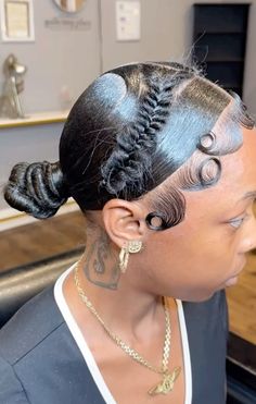 Black Ponytail Hairstyles, Quick Weave Hairstyles, Protective Hairstyles Braids, Pretty Braided Hairstyles