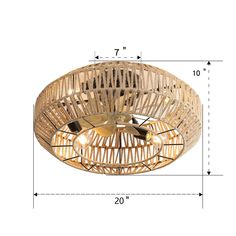 an image of a bamboo ceiling light fixture