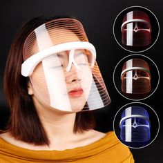 Specifications: LED Light Therapy Face Mask Material: Plastic Power Source: USB Charger Features: Beauty SPA Treatment Face Treatment Mask Wrinkle Removal Facial Clean Beauty Device Anti Acne Anti Wrinkle Facial Tools Face Skin Care Tools Facial Treatment Mask Functions:Skin Rejuvenation,Skin TighteningSkin Tightening,Skin Rejuvenation,Anti-acne,Blemish Removal,Anti Wrinkle,Whitening Blue Light Therapy, Lifting Facial, Led Therapy, Led Mask, Beauty Mask, Led Light Therapy, Facial Spa, Improve Skin Tone, Acne Blemishes