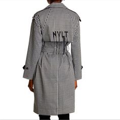 Questions? Leave A Comment Below! Plaid Outerwear For Spring Daywear, Spring Daywear Plaid Outerwear, Plaid Trench Coat, Rain Trench Coat, Warm Winter Jackets, Black Tweed, Plaid Coat, Belted Trench Coat, Trench Coats