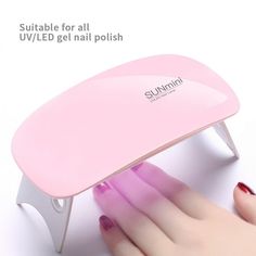 Product details 6W LED UV Nail Dryer Portable Support USB LED Lamp Nail Dryer Quick-Dry Nail Art Tools Friendly Tips: 1. Please kindly allow 2-3% difference according to manual measurement. 2. Please check the measurement chart carefully before you buy the item (inch = 2.54 cm). 3. Please note that slight color difference should be acceptable due to the light and screen. Thanks. Specification: Type: Nail Nursing Tool Material: PC ABS Power: 6W Wave Length: 365nm + 405nm Fit Gel Type: UV nail gel Pedicure Gel, Nail Polish Dryer, Nail Dryers, Home Nail Salon, Uv Nail Lamp, Gel Set, Led Nail Lamp, Nail Dryer, Uv Nails