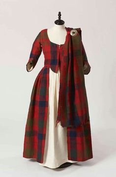 Scottish Costume, 1700 Fashion, Scottish Dress, Scottish Clothing, 18th Century Clothing, 18th Century Fashion, Period Outfit, Century Clothing, Diana Gabaldon