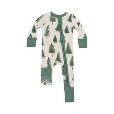 Zip yourself up in the ultimate comfort of the Forest Tree Pajama with a 2-way zipper. Perfect for lounging or sleeping, this pajama offers easy access and a playful print featuring our lush forest friends. Say goodbye to struggling with zippers and hello to relaxation! Dresser Organization, Forest Trees, Baby Play Mat, Bamboo Fiber, Cuff Detail, Organic Cotton Fabric, Signature Print, Body Heat, Fabric Gifts