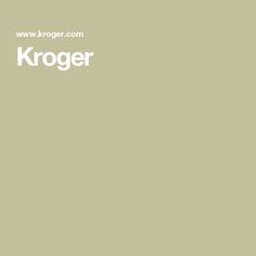 the kroger logo is shown in white on a light green background with an orange stripe