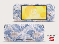 the nintendo wii game console skin is shown