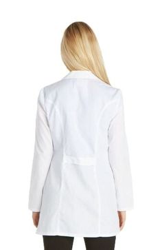 Clearance Women's Ladies Classic 32" Lab Coat White