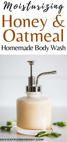 This DIY honey soap recipe is a great addition to your homemade body care and DIY products. For your next self-care shower routine or bath routine make sure to add this homemade body wash made of colloidal oatmeal and honey to your shower essentials products. This shower gel and body wash recipe is great for sensitive skin and will make for a great addition to your shower routine. Honey Soap Recipe, Creamy Oat Milk, Body Wash Recipe, Honey Body Wash, Diy Honey, Bath Routine