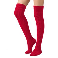 PRICES MAY VARY. Material: 100% Acrylic; Crochet knit boot socks, winter warm floor socks, sleeping socks Socks Length: 75cm/29.5in, one size fits most women with medium to slim built, tight fitting High elastic, Multi colors available, make the socks fashion and cute, Tight rib top not easy to slip down when walking Super soft and comfortable, wonderful and warm gift for lovers, wife, daughter, girlfriends, female friends The long boot stocking is a necessary accessory for the Winter/Fall seaso Cozy Thigh High Socks For Stocking Stuffer, Cozy Knee-high Socks For Stocking Stuffers, Cozy Knee-high Winter Stockings, Knee-high Socks For Winter Stocking Stuffer, Cozy Thigh High Winter Stockings, Cozy Knitted Winter Stockings, Winter Knitted Socks For Stocking Stuffers, Cozy Knee-high Socks For Fall Stocking Stuffer, Cozy Thigh High Knitted Socks