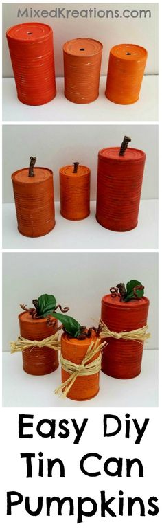 the instructions to make pumpkins out of clay pots