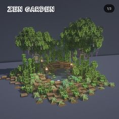 Pretty Minecraft Houses, Minecraft Beach House, Minecraft Modern City, Small Zen Garden, Leaves Texture, Minecraft Structures