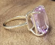 VINTAGE 14K Yellow GOLD ENGAGEMENT natural oink kunzite ring CENTER natural pink kunzite IN oval SHAPE WEIGHT 14.05CARAT SIZE 17MMX12.1MM GORGEOUS PINK COLOR ,VERY NICE CUT,NICE VIVID PINK COLOR ,LIVELY STONE FULL OF FIRE ,VERY BRILLIANT AND CLEAN. RING size 6.5 Resizable Retail value $5,500 net. Appraisal available Platinum Engagement Rings Vintage, Champagne Diamonds Engagement, Kunzite Ring, Pink Kunzite, Yellow Gold Engagement Ring, Filigree Engagement Ring, Sparkling Rings, Yellow Gold Engagement, Platinum Engagement Rings