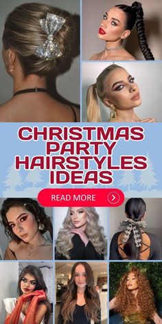 #ChristmasHairstyle #HolidayHair #FestiveHair #WinterHair #ChristmasPartyHair #HolidayPartyLook #ChristmasBeauty #HolidayGlam #ChristmasHairInspo #WinterHairstyles #HolidayHairIdeas #ChristmasHairGoals #FestiveHairInspiration #WinterHairTrends #ChristmasHairTutorials #HolidayHairStyles #ChristmasHairGoals #WinterHairInspo Hair Styles For Christmas Party, Hair Styles For Christmas, Long Hair Party Hairstyles, Hairstyles For A Party, Hairstyles For Events