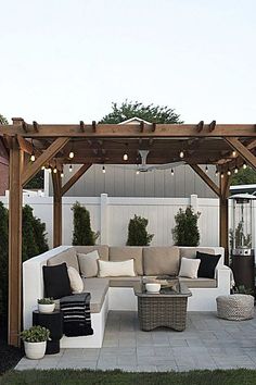 Pergolas - It is over. You don't have to hunt for it anymore. Just get it from here by clicking on the link. Pergola Patio Ideas, Pergola Modern, Backyard Seating Area, Patio Deck Designs, Backyard Seating, Pergola Design, Budget Patio, Pergola Patio