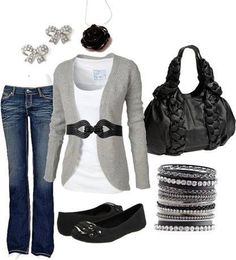 cute Winter Typ, Outfits Casuales, Sweater Weather, Flat Shoes, Look Fashion