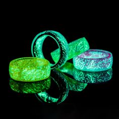 Colorful Luminous Resin Ring Women Men Fluorescent Glowing Rings Jewelry Glowing In The Dark Ring Dark Ring, Glowing In The Dark, Dark Rings, Resin Ring, Rings Jewelry, Ring Women, Be Inspired, In The Dark, Glow In The Dark