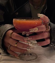 Sunrise Cocktail, Stripped Nails, Nail Photos, Detail Shots, Fire Nails, Pisco, Dope Nails, Cartier Love Bracelet, Nail Wraps