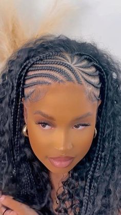 Waterfall Hairstyle, Cornrows Hairstyles, Extension Hair