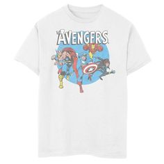 He'll love showing off his favorites with this boys' Marvel Avengers Graphic Tee. He'll love showing off his favorites with this boys' Marvel Avengers Graphic Tee. Crewneck Short sleevesFABRIC & CARE Cotton Machine wash Imported Size: X Small. Color: White. Gender: male. Age Group: kids. Collage Graphic, Doctor Outfit, Boy Tees, How To Show Love, Boys Top, Marvel Superheroes, Marvel Avengers, Boy's Clothing, Purses Crossbody