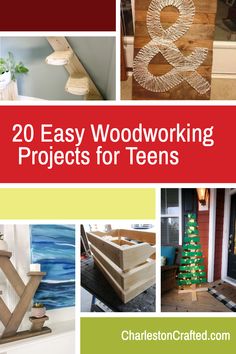 various woodworking projects for teens to make