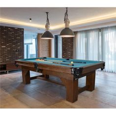 IntroducingourBungalowAshWoodSlateTopPoolTablefromAFDHome,distributorsofhandcarvedandhandfinishedrecreationsofelegantPoolTables.TheAmericanBungalowdesignoffersanimpressivegamingtable.Itsmassivelargescaleiscraftedusing100percentKilimDriedSolidAshwoodaperfectspeciesofwoodforthisdesignwithagrainandhardnessverysimilartothatofAmericanOak.The100percentHardwoodConstructionisroughlyhewnwithcrosscuttechniquesofferingaqualityappearanceandversatiledesignforafittingplacementinanUrban, Pool Table Dimensions, Pool Table Design, Elegant Pool, American Bungalow, Pool Table Slate, Wood Lumber, Solid Wood Design, Pool Tables, Gaming Table