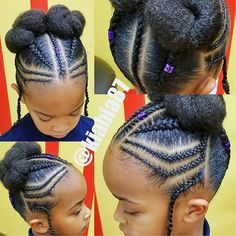 Kid Hair, Lil Girl Hairstyles, Kid Braid Styles, Toddler Hairstyles Girl, Natural Hairstyles For Kids, Girls Natural Hairstyles, Girls Hairstyles Braids, Hair Styles 2017