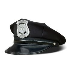 a police officer's hat is shown on a white background