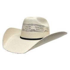 Bozeman | Womens Straw Cowgirl Hat combines rugged charm with classic style. Made from stiff Bangora straw in a roper shape, this hat features a simple ribbon cord trim, making it ideal for women seeking a durable, sun-protective cowgirl hat. Material: Midweight Stiff Bangora Straw Shape: Cowboy Trim: Tied Felt Band Brim Size: 4" Crown Height: 4" Sweatband: Elastic Sweatband Imported Straw Cowgirl Hat, John Dutton, Construction Hat, Mens Cowboy Hats, Hats Western, American Hat Makers, American Hat, Kinds Of Hats, Straw Cowboy Hat