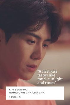 Hometown cha cha cha / Kim Seon-ho // Quotes on drama // Quotes drama // Life quotes // kdrama // Love Kiss // Kiss you // First kiss Kdrama Love, Kdramas To Watch