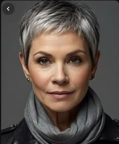 Grey Pixie Haircut Short Gray Hair Over 50, Pixie Haircut Gray Hair, Gray Pixie Haircut Over 50, Grey Pixie Hair, Short Hair For Older Women, Super Short Haircuts, Chin Length Haircuts