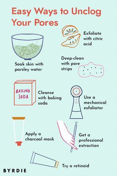 Clogged pores can lead to a host of skin issues, and fortunately, there are several effective ways to address them. We consulted with dermatologists and rounded up the best expert-approved methods to get rid of clogged pores, from skin exfoliators to DIY remedies. Get Rid Of Clogged Pores, Blackheads On Nose, Crystal Makeup, Natural Acne Remedies, How To Get Rid Of Pimples, Cleanse Me, Diy Remedies, Get Rid Of Blackheads, Acne Remedies