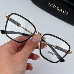 Versace Ve1292 1438 Brand New Eyeglasses Black Cat Eye Unisex Same/Next Day Shipping! Brand New And 100% Authentic! Made In Italy. Brand: Versace Collection 2024 Model: Ve1292 / Ve 1292 Color Code: 1438 Gender: Women /Unisex Frame Color: Black Lens Color: Demo Lens Material: Customisable Frame Shape: Cat Eye Frame Style: Full Rim Frame Material: Metal Size: 54x17x140 100% Uv Protection. Full Retail Versace Set Includes: 1. Glasses 2. Case 3. Cleaning Cloth With Brand Logo 4. Versace Booklet 5. M Versace Glasses Frames, Versace Sunglasses Women, Prescription Glasses Frames, Versace Glasses, Versace Eyewear, Versace Pink, Versace Eyeglasses, Black Cat Eye, Versace Gold