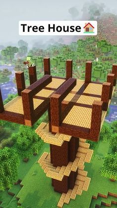 Minecraft Treehouse Design, Giant Tree House, Minecraft Build House, Minecraft Treehouses, Minecraft Hack, Minecraft Tree, Minecraft Building Blueprints, Modern Minecraft Houses