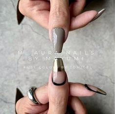 Office Nails, Great Nails, Make Me Up, Minimalist Nails, June 19, Black Nails, Nail Inspo, Hair And Nails, Nail Art Designs