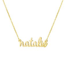 PRICES MAY VARY. Unique tiny name necklace perfect birthday bridesmaind gift for women mother,wife,daughter, sister, friend, niece, girlfriend,classmates... Necklace made of stainless steel 18K real gold plated, not fade, rust, tarnish, corrode, stain and turn black,durable. Hypoallergenic and look more beautiful and smooth. Minimalist awesome design and detail is very attractive, and it is comfortable to wear. Necklace chain length 18"+2"extension. Prefect gift with elegant package ready for gi Custom Name Necklace As A Gift, Elegant Customizable Charm Necklaces For Birthday Gift, Classic Name Necklaces For Gifts, Elegant Personalized Name Charm Necklaces, Classic Name Necklace Perfect As A Gift, Classic Name Necklace As A Gift, Elegant Personalized Name Charm Necklace, Yellow Gold Name Charm Necklace For Birthday Gift, Yellow Gold Name Charm Necklace For Birthday