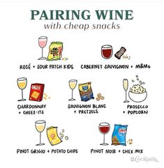 pairing wine with cheesy snacks