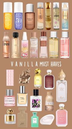 Vanilla Skincare, Good Scents, Fragrance Lab, Cheap Perfume, Scent Perfume, To Smell Good, Fragrances Perfume Woman, Vanilla Perfume, Perfume Collection Fragrance