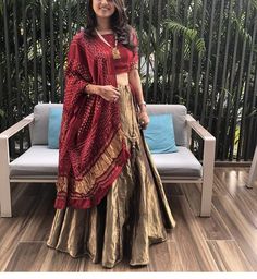 Crop Tops Lehenga, Tissue Lehenga, Red Outfit Ideas, Lehenga Designs Latest, Dresses Lehenga, Design Lehenga, Centre Tables, My Future Husband, Crop Top Lehenga