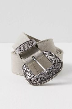 Oyster Shell | Free People (Global - UK&FR Excluded) Western Wedding Guest, City Girl Style, Double Buckle Belt, Western Accessories, Western Belt, Metal Belt, Western Belts