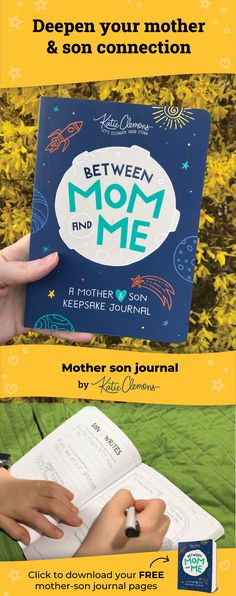 Download your FREE 8-page writing prompts journal for mother son date night fun. Then let’s build the family bond you’ve always wanted! Subscribe to receive FREE printable activities for kids every week from mother son journal author Katie Clemons—like family conversation starters, easy paper crafts for kids & sketchbook art journal ideas for busy parents like you. Start building your parenting toolbox of fun family activities. Click to download your free activity journal for kids & join us!