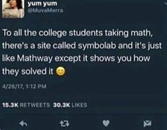 the tweet is posted to students on twitter