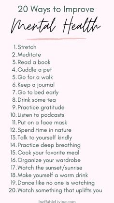 Ways To Improve Mental Health, Health Myths, 1st January, Mental Health Awareness Month, Mental Health Disorders, Mental Wellbeing, Improve Mental Health, Mental And Emotional Health, Self Care Activities