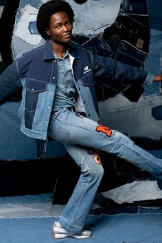 Levis Brand, Louis Vuitton Denim, Shoe Palace, Brand Magazine, Denim Patchwork, Asymmetrical Design